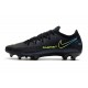 Nike Phantom GT Elite FG 2021 Scarpa Calcio Nero Giallo