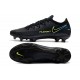 Nike Phantom GT Elite FG 2021 Scarpa Calcio Nero Giallo