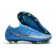 Nike Phantom GT Elite FG 2021 Scarpa Calcio Blu Argento