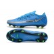 Nike Phantom GT Elite FG 2021 Scarpa Calcio Blu Argento