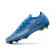 Nike Phantom GT Elite FG 2021 Scarpa Calcio Blu Argento