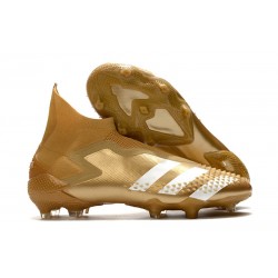 adidas Scarpe Predator Mutator 20+ FG - Oro Metallico Bianco