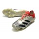 adidas Scarpe Predator Mutator 20.1 L FG Bianco Rosso Nero