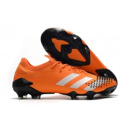 adidas Scarpe Predator Mutator 20.1 L FG Arancio Bianco