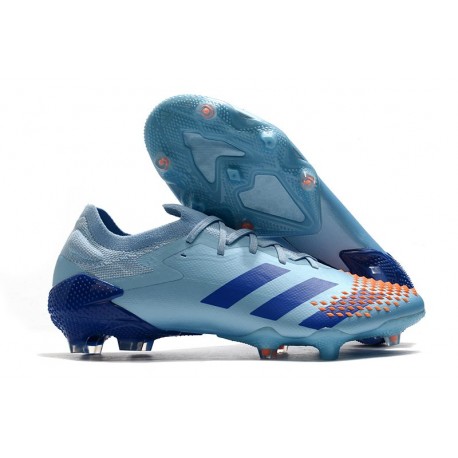 adidas Scarpe Predator Mutator 20.1 L FG Blu Rosso