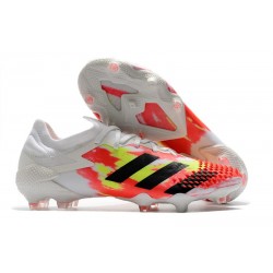 adidas Scarpe Predator Mutator 20.1 L FG Bianco Pop Nero