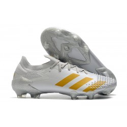 adidas Scarpe Predator Mutator 20.1 L FG Bianco Oro