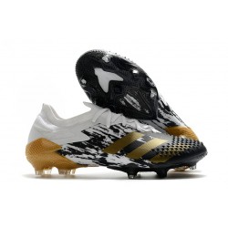 adidas Scarpe Predator Mutator 20.1 L FG Bianco Nero Oro