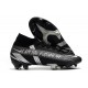 Scarpe Nike Mercurial Superfly VII Elite FG Nero Argento