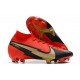 Scarpe Nike Mercurial Superfly VII Elite FG Rosso Nero Oro