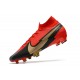 Scarpe Nike Mercurial Superfly VII Elite FG Rosso Nero Oro