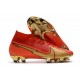 Scarpe Nike Mercurial Superfly VII Elite FG CR100 Rosso Oro