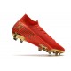 Scarpe Nike Mercurial Superfly VII Elite FG CR100 Rosso Oro