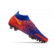 Nuovo Scarpa Nike Phantom GT Elite DF FG Rosso Blu Giallo