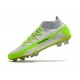 Nuovo Scarpa Nike Phantom GT Elite DF FG Bianco Verde