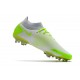 Nuovo Scarpa Nike Phantom GT Elite DF FG Bianco Verde