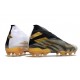 Scarpe Nuovo adidas Nemeziz 19+ FG Bianco Oro Metallico Nero Core