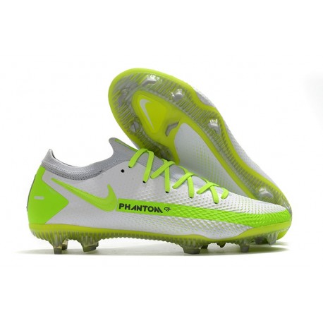 Nike Phantom GT Elite FG 2021 Scarpa Calcio Bianco Giallo