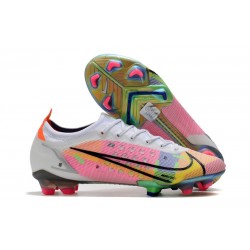 Nike Mercurial Vapor 14 Elite FG Dragonfly Bianco Argento Metallico