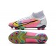 Nike Mercurial Superfly VIII Elite FG Dragonfly Bianco Argento