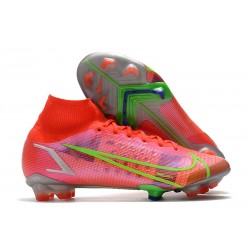 Scarpe Nike Mercurial Superfly VIII Elite FG Cace Argento Metremisi Vivallico