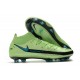 Nuovo Scarpa Nike Phantom GT Elite DF FG Verde Blu Nero