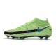 Nuovo Scarpa Nike Phantom GT Elite DF FG Verde Blu Nero