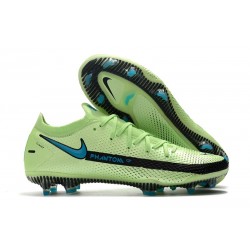 Nike Phantom GT Elite FG 2021 Scarpa Calcio Verde Nero Blu