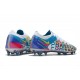 Nike Phantom GT Elite 3D FG Bianco Blu Cloro Rosa Blast Opti Giallo