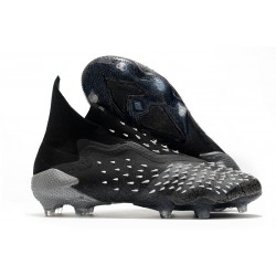 adidas Scarpe Calcio Predator Freak+ FG Nero Core Grigio Bianco