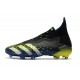 adidas Scarpe Predator Freak+ FG Blu Nero Core Bianco Giallo Solare