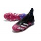 adidas Scarpe Calcio Predator Freak+ FG Nero Core Bianco Rosa Shock