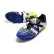 adidas Predator Accelerator FG Scarpe da Calcio - Blu Bianco Giallo