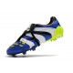 adidas Predator Accelerator FG Scarpe da Calcio - Blu Bianco Giallo