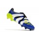 adidas Predator Accelerator FG Scarpe da Calcio - Blu Bianco Giallo