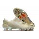 Scarpa da Calcio Adidas X Ghosted + FG Bianco Oro Metallico