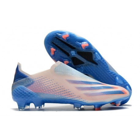 Scarpa da Calcio Adidas X Ghosted + FG Blu Rosso