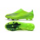 Scarpa da Calcio Adidas X Ghosted + FG Verde Signal Inchiostro