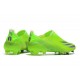 Scarpa da Calcio Adidas X Ghosted + FG Verde Signal Inchiostro