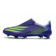 Scarpa da Calcio Adidas X Ghosted + FG Viola Verde