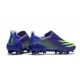 Scarpa da Calcio Adidas X Ghosted + FG Viola Verde