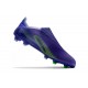 Scarpa da Calcio Adidas X Ghosted + FG Viola Verde