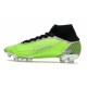 Scarpe Nike Mercurial Superfly VIII Elite FG Verde Argento Nero