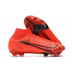 Nike Mercurial Superfly 8 Elite FG Rosso Nero