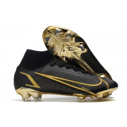 Nike Mercurial Superfly 8 Elite FG Nero Oro