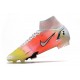 Nike Mercurial Superfly 8 Elite FG Bianco Argento Metallico Platino Puro