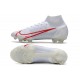 Nike Mercurial Superfly 8 Elite FG Bianco Rosso