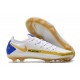 Scarpe Nike Phantom GT Elite FG Bianco Oro Blu