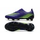 Scarpe adidas X Ghosted.1 FG Viola Verde