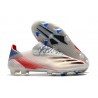 Scarpe adidas X Ghosted.1 FG Argento Metallicoero Core Scarlatto